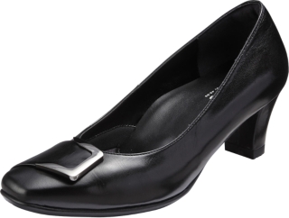 ペダラ レディース 2e 5 0cmヒール ブラック アウトレット レディース パンプス Asics Walking