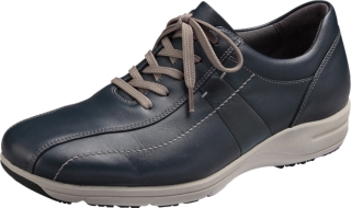 ペダラ メンズ 3e ネイビーブルー アウトレット メンズ スニーカー Asics Walking