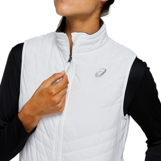 W REV VEST White Jackets Outerwear ASICS