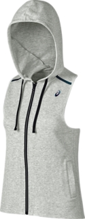 Asics white outlet vest