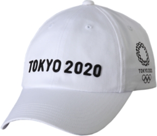 キャップ 東京オリンピックエンブレム ﾎﾜｲﾄ メンズ 帽子 Asics