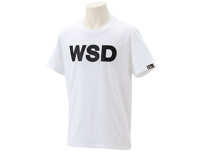 Image 1 of 2 of ユニセックス ホワイト 早稲田 WSDシャツ半袖 メンズ Tシャツ・ポロシャツ