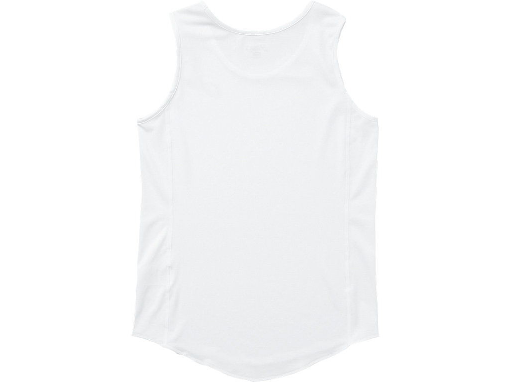 W'Sランニングシャツ | ホワイト | レディース Tシャツ・ポロシャツ【ASICS公式通販】
