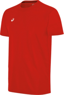 Circuit 8 Warm-Up Shirt | Red | T-Shirts & Tops | ASICS