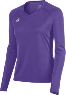 asics t shirt violet