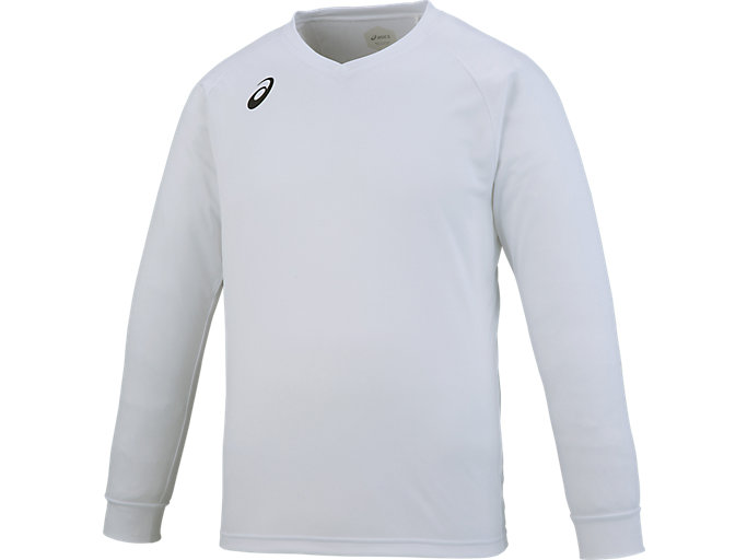 プラクティスロングスリーブトップ  ホワイト  メンズ Tシャツ・ポロシャツASICS公式通販