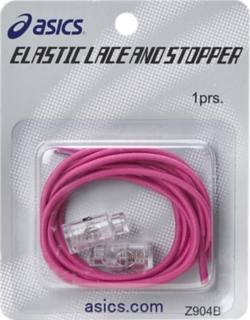 ASICS ELASTIC LACE AND STOPPER Unisex Pink Laces ASICS Australia