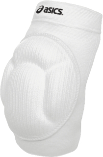 Asics white 2025 knee pads