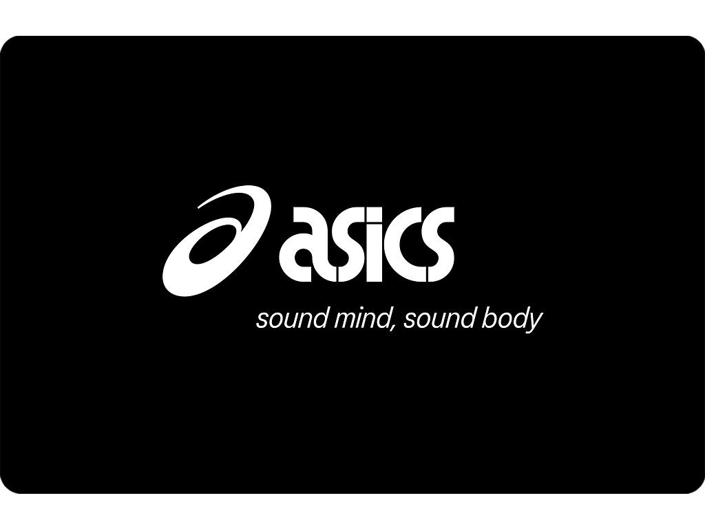Unisex ASICS DIGITAL GIFT CARD | Asics Black | Gift Cards | ASICS Australia