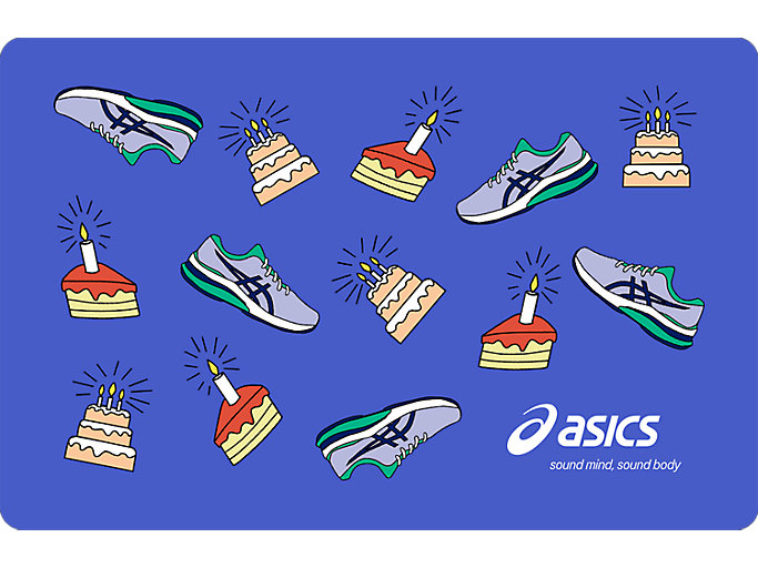 Image 1 of 1 of  Birthday ASICS Digital Gift Card Best Selling Gifts