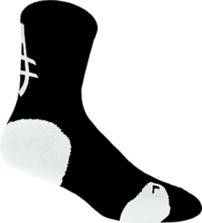 UNISEX ASICS Stripe Crew | Black/White | Socks | ASICS