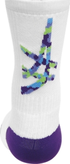 UNISEX Sock | White/Purple | Accessories | ASICS