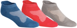 asics cushion low cut socks