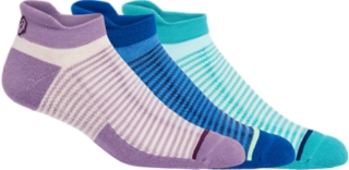 UNISEX Cushion Low Cut (3 Pack), Lake Drive/Barely Rose Multi, Socks