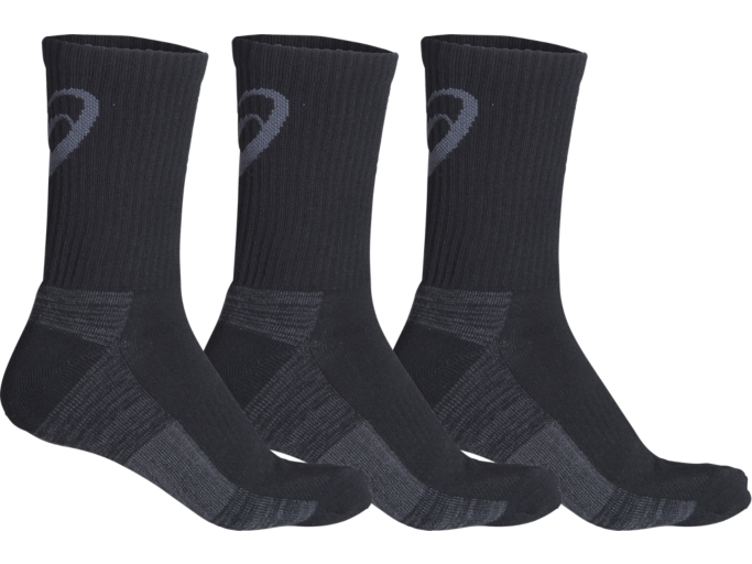 SOCCO Black Grey Striped Socks Made in USA (L/XL) at  Men's