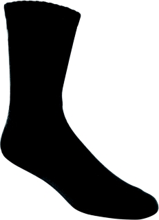 Plain Black Socks (1 Pair) – GymWear.PK