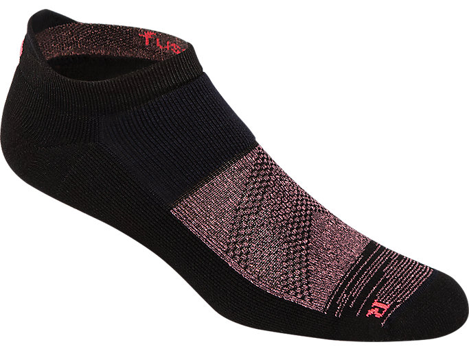 Image 1 of 2 of Unisex Black/Diva Pink FUZEX GRAFFITI CUSHI Socks