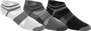 Quick Lyte Single Tab (3 Pack) | Stone Grey Assorted | Socks | ASICS